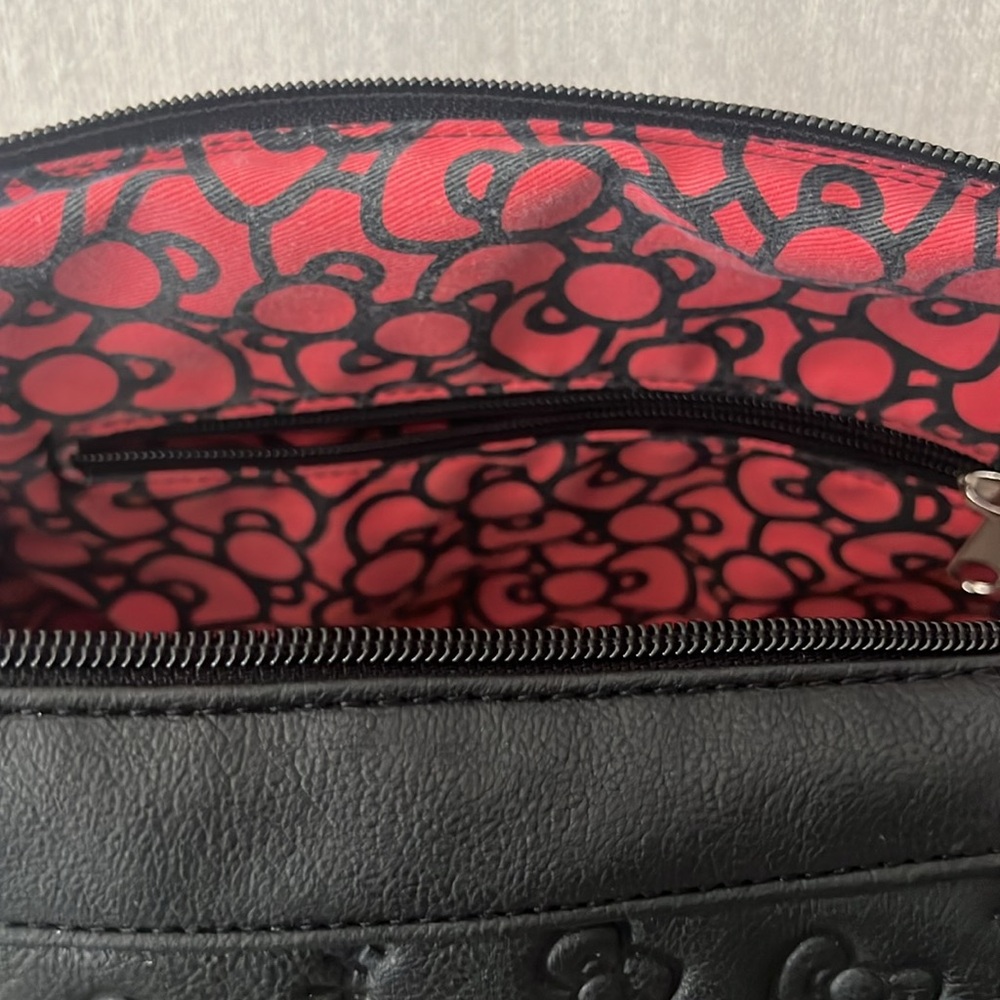 Loungefly x Hello Kitty Black Quilted Tote Bag - Picture 5 of 6
